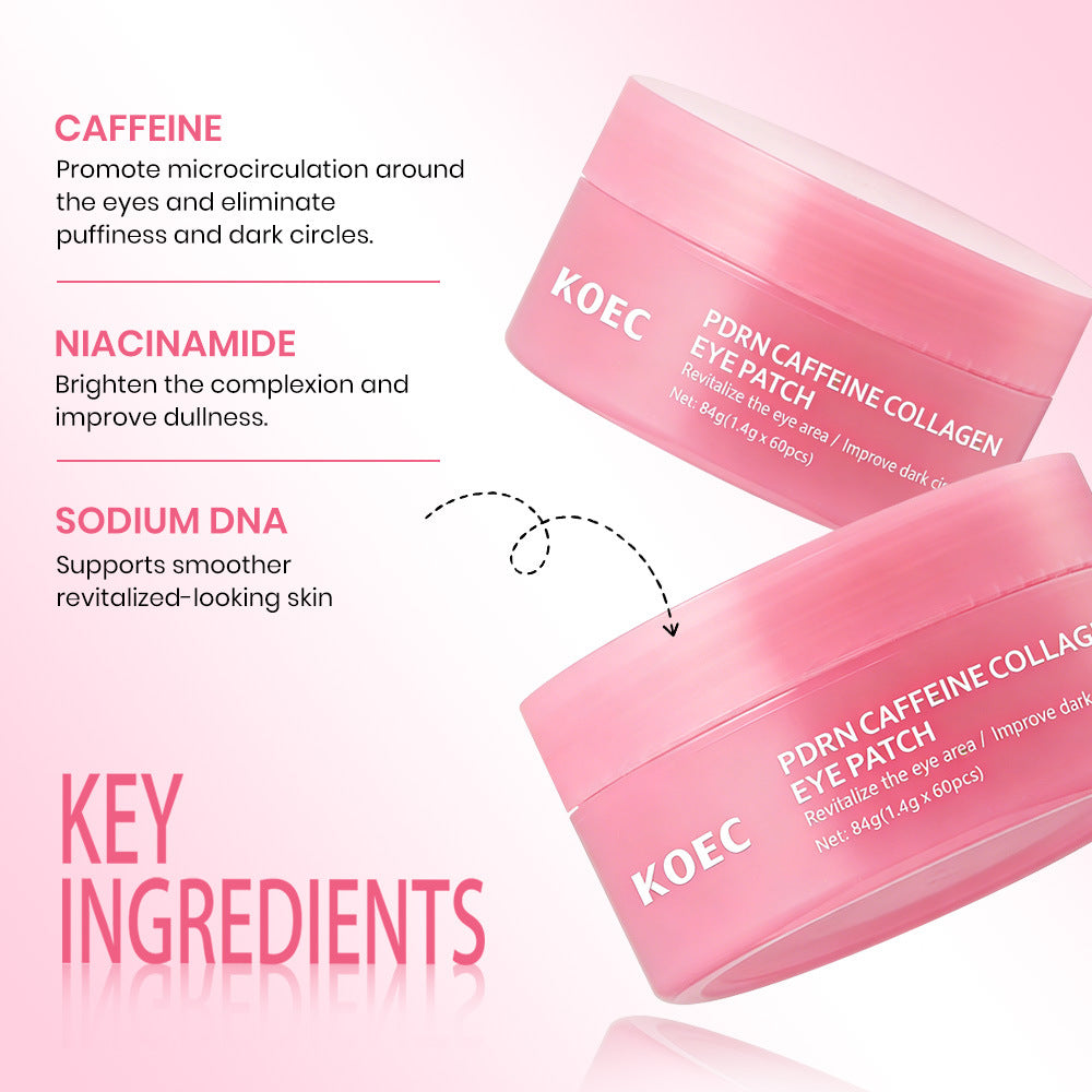 Collagen Caffeine Under-Eye Mask Jar