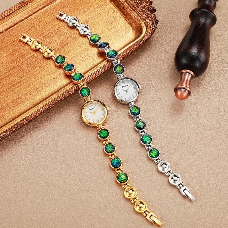 Pearl & Malachite Dress Watch