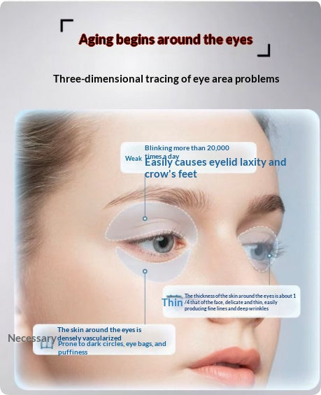 Heated Eye Massager for Relaxation & Dark Circles