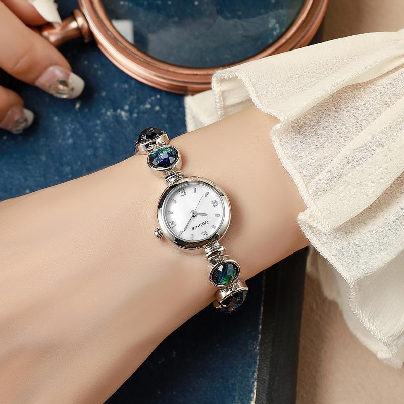 Pearl & Malachite Dress Watch