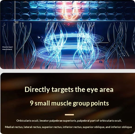 Heated Eye Massager for Relaxation & Dark Circles