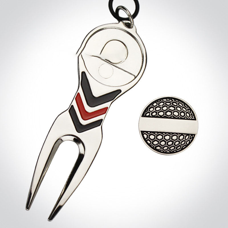 Golf Green Fork With Mark Golf Mark Golf Accessories Support