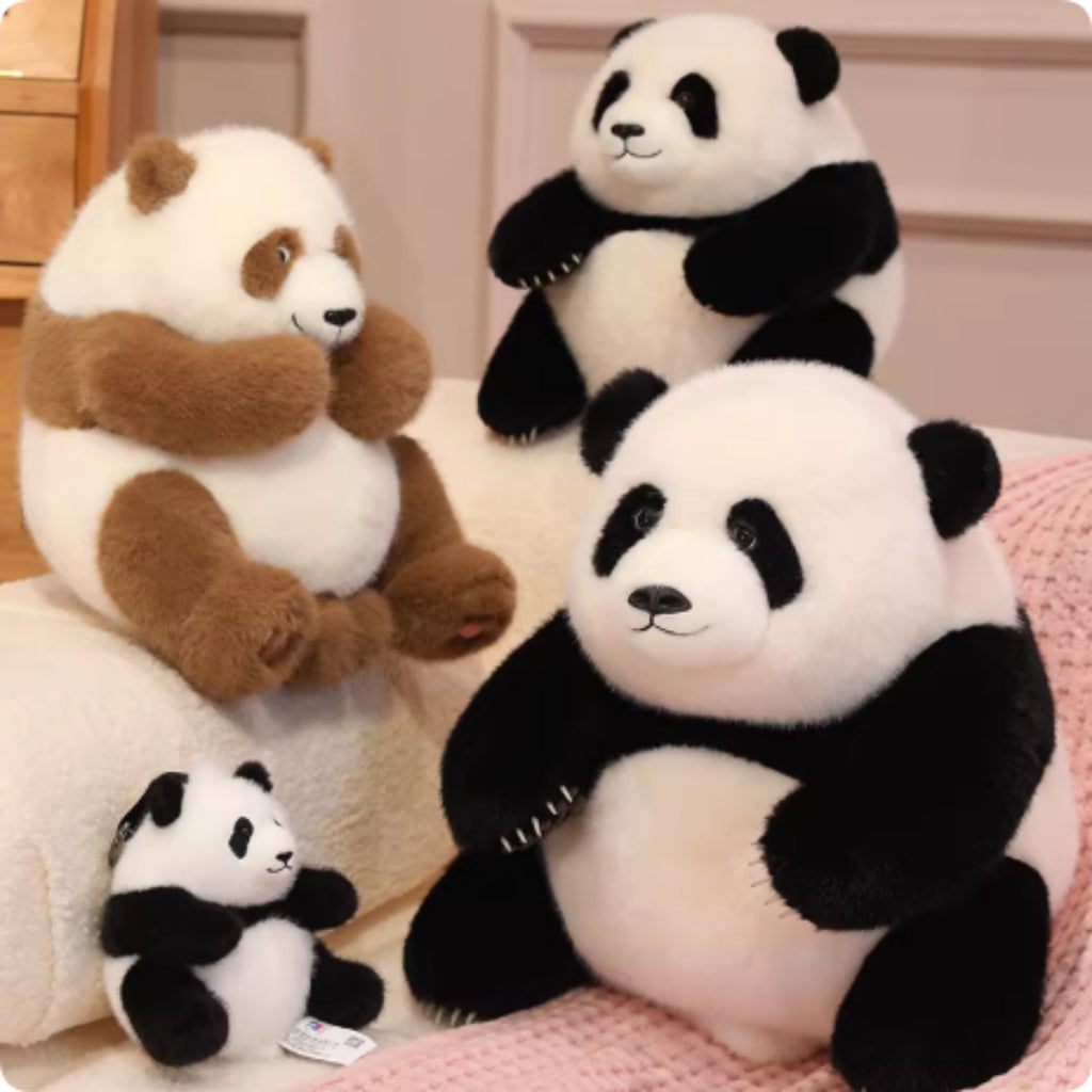Realistic Panda Plush Toy