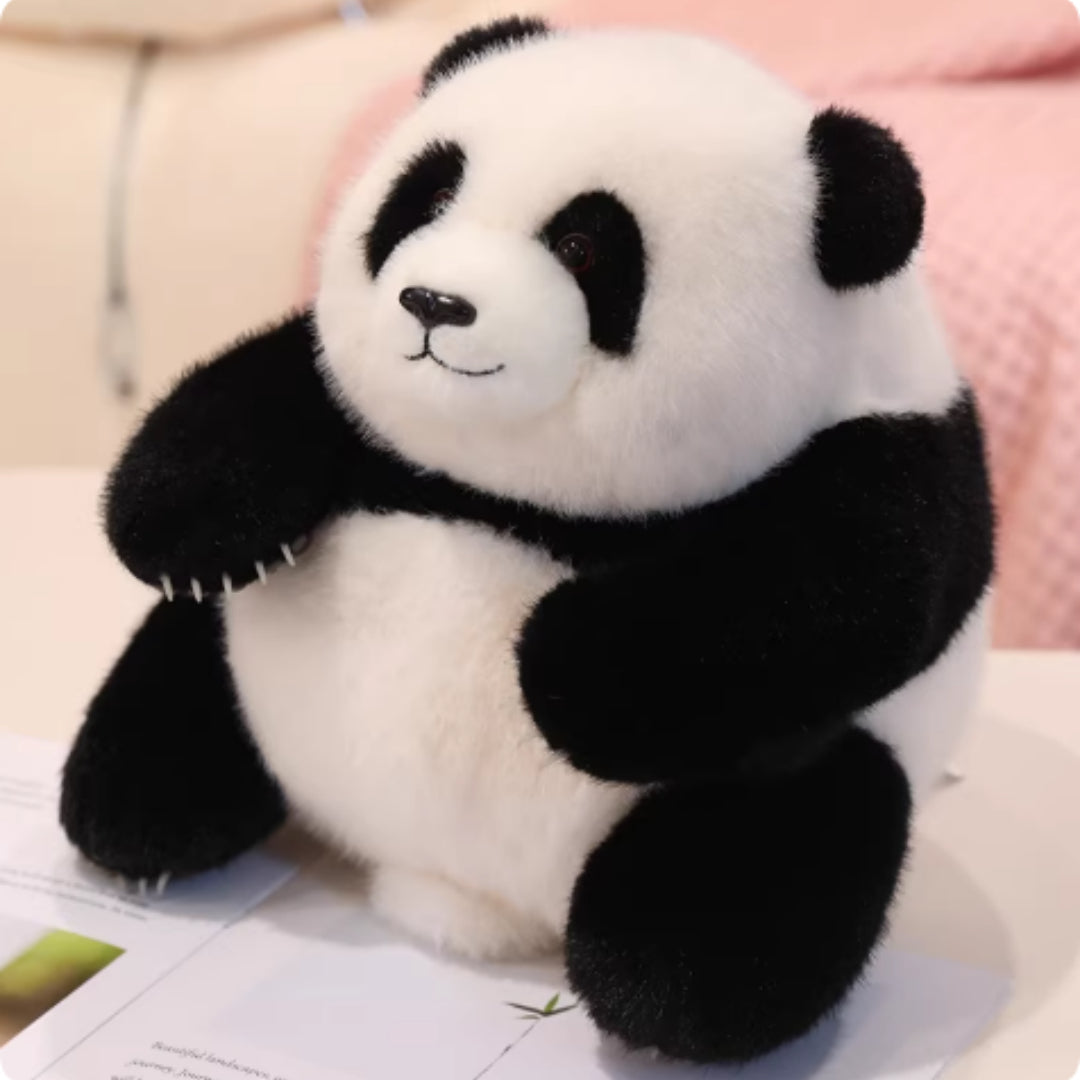 Realistic Panda Plush Toy