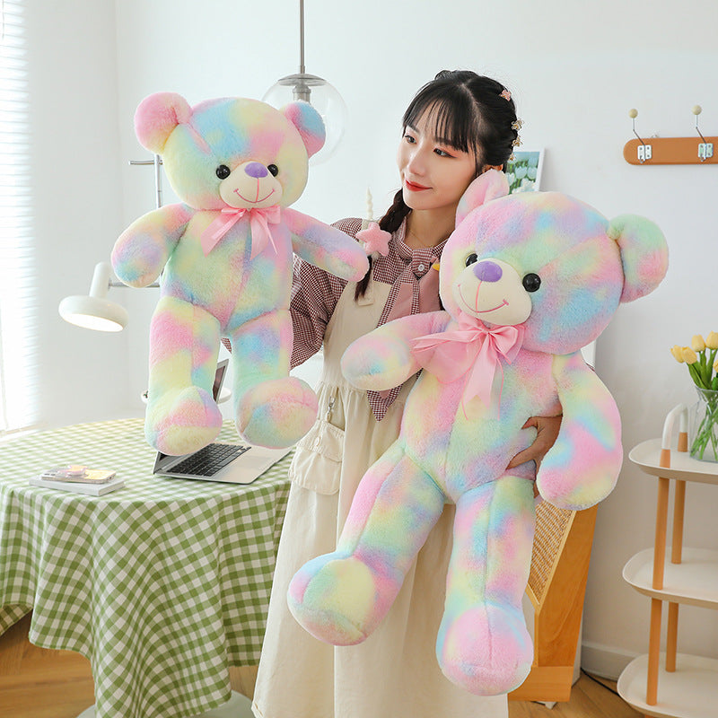 Colorful Bear Plush Toy